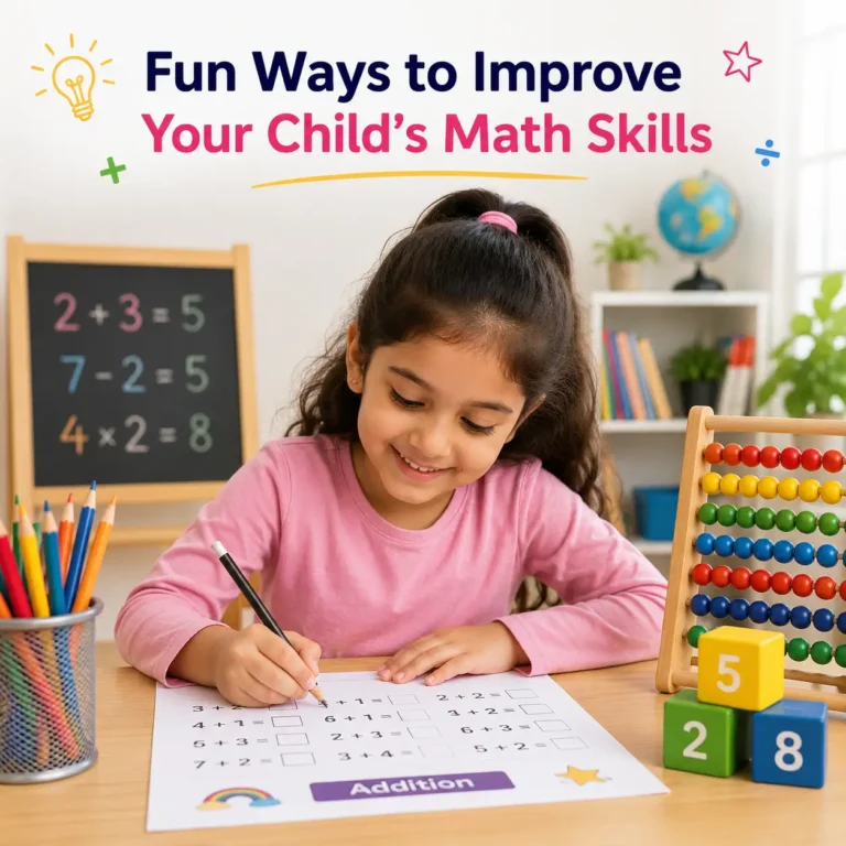 Fun Ways to Improve Your Child’s Math Skills