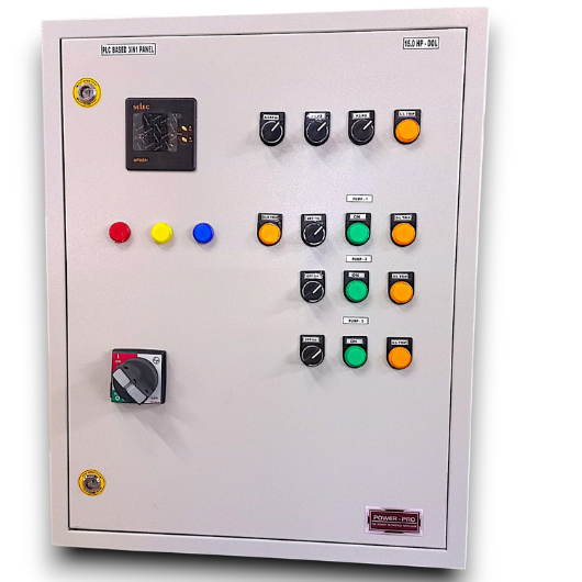 Water Transfer Pump Control Panels (Sump To OHT Filling) 3 Pump Panel + PLC thumbnail 3